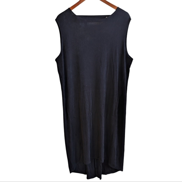 Travelers by Chico's Dresses & Skirts - Chico's Travelers Black Slinky Sleeveless Midi Dress Size 3 - US16/18